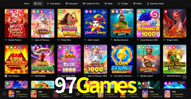 97Games: Jogue Crash e Experimente Alta Recompensa Instantânea